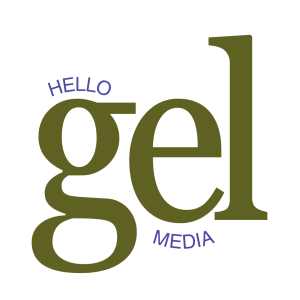 hello gel media logo